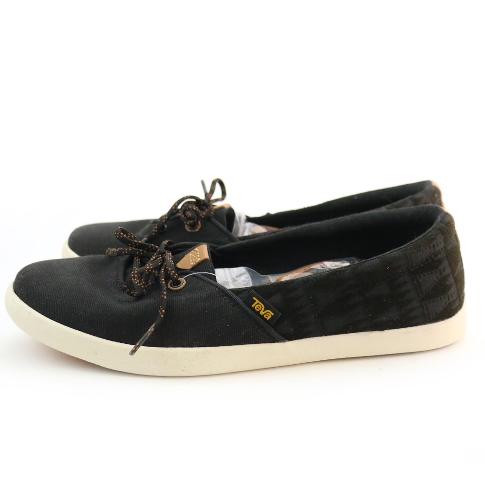 Teva Willow Slip-On Sneaker Black Boat Shoe ⛵️ - Picture 3 of 7